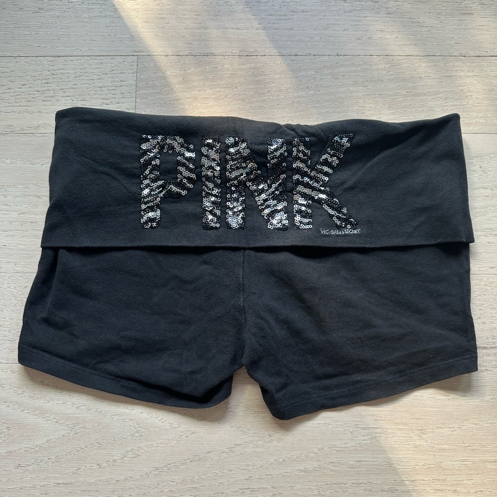 Y2K Victoria Secret Pink Foldover Shorts